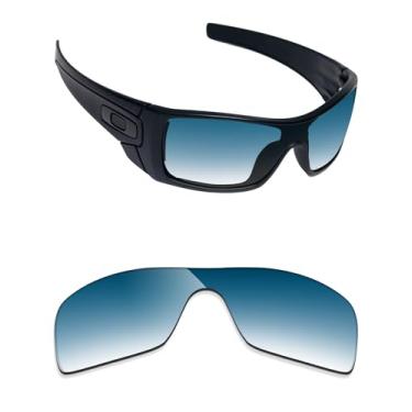 Imagem de Alphax Lentes de reposição gradiente azul não polarizadas para óculos de sol Oakley Radar Plate OO9495D