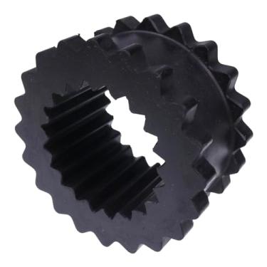 Imagem de Chamixx Acoplamento de manga 6JE 68514435569 35569 com 9,5 cm OD 4,8 cm Comprimento do elastômero 1,143 cm-lbs Torque nominal compatível com Lovejoy E Type S-flex Series Conjunto de acoplamento