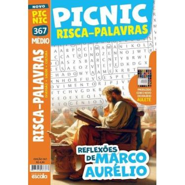 Imagem de Picnic Risca-Palavras - Médio: 367 - Meditações de Marco Aurélio - Laf