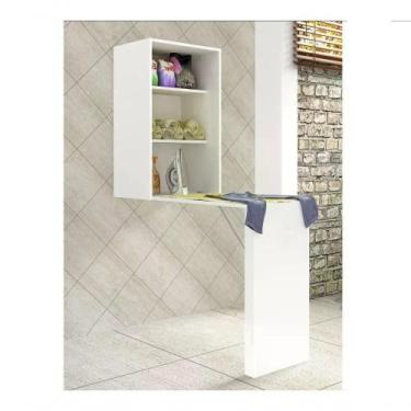 Imagem de Armário Bancada Retrátil Am3106 Branco Tecno Mobili Branco