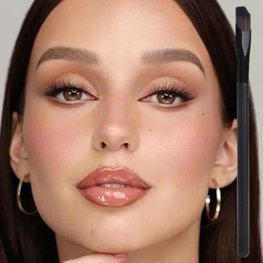 Imagem de Pincel de sobrancelha selvagem, pintura de cabeça quadrada, artefato de sobrancelha, artefato, corretivo, ferramentas de maquiagem multifuncionais