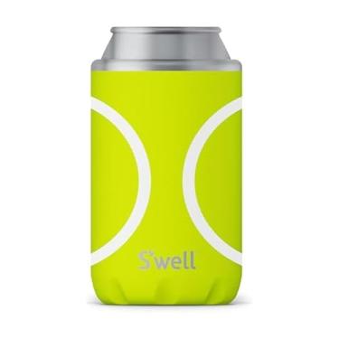 Imagem de S'well Refrigerador de aço inoxidável – ponto de combinação – serve para latas de 355 ml e garrafas finas com camada tripla isolada a vácuo mantém as bebidas frias por até 6 horas – pode ser lavado na máquina de lavar louça, livre de BPA para viagens