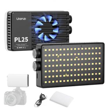 Imagem de ULANZI PL25 Luz de Vídeo, 25W Mini LED Bi-Color para Câmera DSLR com 3200Lux, CRI≥96 2700K-6500K, Bateria Recarregável 2000mAh, Iluminação Portátil para Foto, Vídeo, YouTube e Vlog