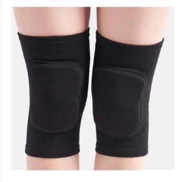 Imagem de Joelheira Volei Anti Impacto Esportiva Protecao Joelho Goleiro Handebol Grande Esportes Skate Yoga