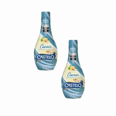 Imagem de 2x Molho Caesar para Salada - Castelo Alimentos - 236ml