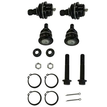 Imagem de K80647 K80660 Kit de suspensão 4 peças junta esférica inferior dianteira superior para Nissan Frontier 2005-2018 para Nissan Pathfinder 2005-2012 para Nissan Xterra 2005-2015 2,5L 4,0L