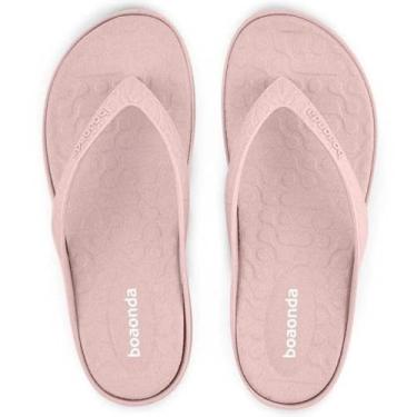 Imagem de Chinelo Boaonda Lily Rose Nude Tamanho:39/40;Cor:Rosa