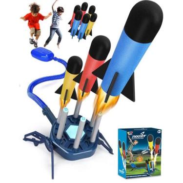 Imagem de Brinquedo Rocket Launcher TOY Life para crianças com 6 foguetes de esp