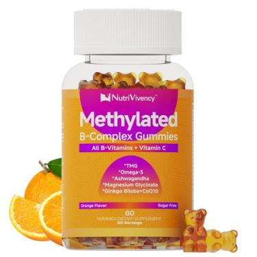Imagem de Suplemento Gummies NutriVivency Metilado do Complexo B Sem Açúcar