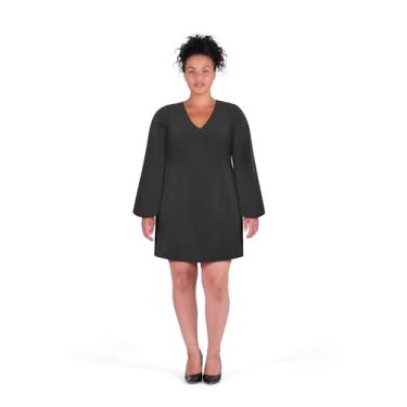 Imagem de City Chic Vestido coquetel feminino plus size - Kyla, Preto, 58