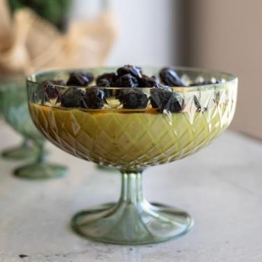 Imagem de Taça para Sobremesa 1,9 L Plástico verde Glamour Plasútil