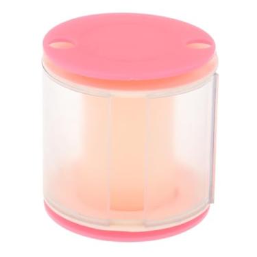 Imagem de Generic Estojo organizador portátil para armazenamento de fitas de ginástica rítmica, enrolador, fácil de usar, suporte, dispensador, rolo de armazenamento de, Rosa