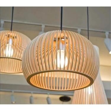 Imagem de Kit com 3 Lustre Grande Decoração Sala Quarto Cozinha Área Gourmet.