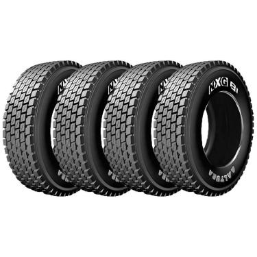 Imagem de KIT 4 Pneu Altura NXG B1 295/80R22.5 Aro 22.5 152M 16 Lonas