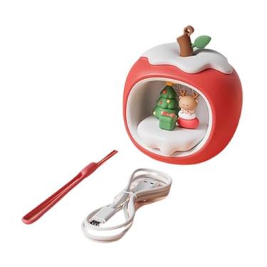 Imagem de Ｂｅｓｇａ Luzes de Natal Noturnas, Lâmpada de Natal Recarregável, Iluminação de Desenho Animado para Quarto, Luminária Noturna Infantil, Abajur de Mesa para