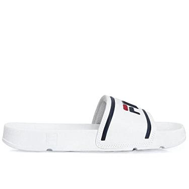 Imagem de Chinelo Fila Drifter Stripes Branco Marinho e Vermelho-33