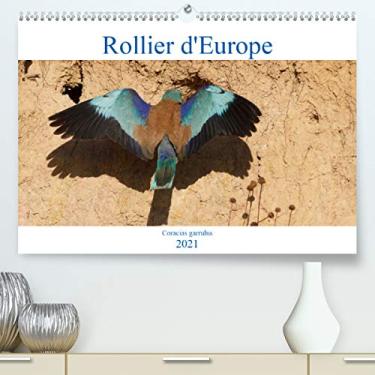 Imagem de Rollier d'Europe (Coracias garrulus) (Premium, hochwertiger DIN A2 Wandkalender 2021, Kunstdruck in Hochglanz): Découvrez le rollier d'Europe, un ... magnifique. (Calendrier mensuel, 14 Pages)