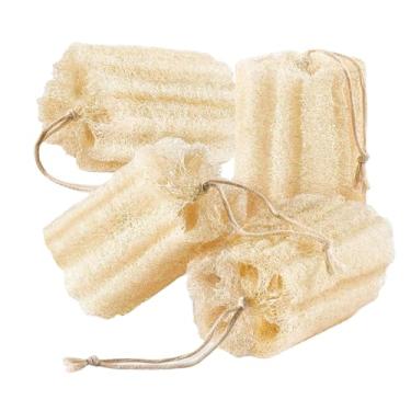 Imagem de Brinquedos de mastigação de coelho para coelhos | Petiscos naturais para mastigar bucha | Brinquedos de enriquecimento de coelhos, para animais pequenos, chinchilas, amigos, família, jogos internos e