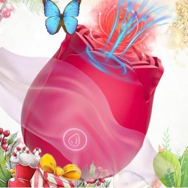 Imagem de Rose Vibratoar 2025, ferramenta para adultos rosa para mulheres com 10 modos de sucção, brinquedos adultos máquina elétrica automática fêmea Rd-09