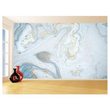 Imagem de Papel De Parede 3D Estilo Marmore Tintas Cores 3,5M Mbr97 - Você Decor