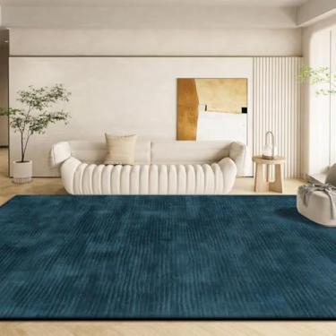 Imagem de Tapete moderno e luxuoso para sala de estar, decoração para casa, tapete grande para quarto, sala de estar, tapete de fácil limpeza (6,5x8,2 pés (200x250 cm)/CX053-sem fiapos-3)