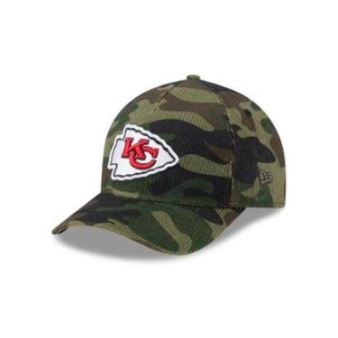 Imagem de Boné New Era  9FORTY M-CROWN A-FRAME Kansas City Chiefs NFL Salute Service 2025 Militar-Masculino