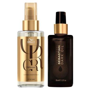 Imagem de Wella Professionals Kit - Óleo Oil Reflection + Sebastian Dark Oil, Ki