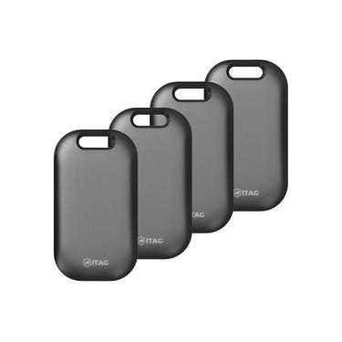 Imagem de iTag - localizador Rastreador - função Airtag Buscar Apple - Chaveiro - (4 Unidades) -  Gshield