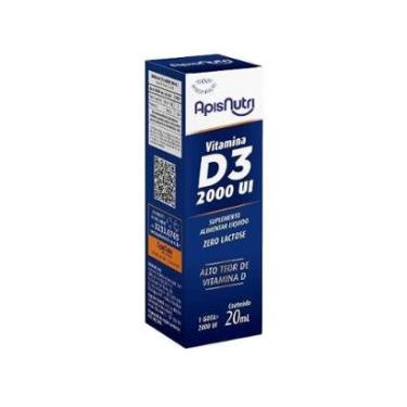Imagem de Vitamina D3 Gotas 20ml (1 Gota = 2000 UI) Apisnutri-Feminino