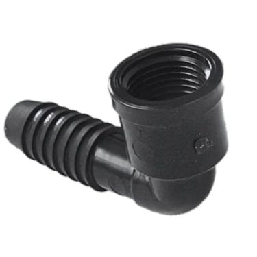 Imagem de Joelho 90° Graus Interno 3/4 Polegadas Preto Conexão | Akato