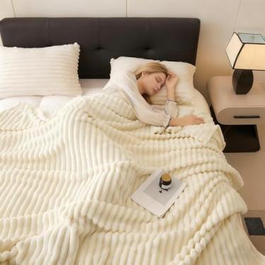 Imagem de Manta para Sofá - Macias Quentes e Laváveis,Manta Decorativa 200x230 cm,Para Quarto Cadeira Cama de Homens Mulheres Crianças Adultos Adolescentes