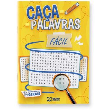 Imagem de Livro de Atividades CAÇA-PALAVRAS Nível Fácil Pacote com 10 - Bicho Es