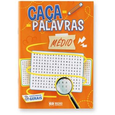 Imagem de Livro de Atividades CAÇA-PALAVRAS Nível Médio Pacote com 10 - Bicho Es