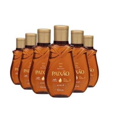 Imagem de Kit Óleo Corporal Paixão Avelã 100ml - 6 unidadas