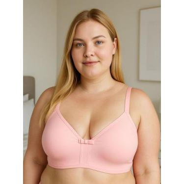 Imagem de Sutiã Plus Size sem Bojo Reforçado Sustentação Resistente - c6 JOSI, R