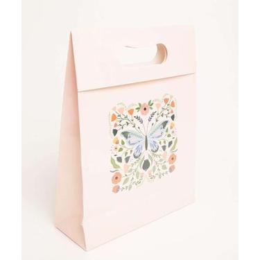 Imagem de Embalagem Presente Sacola Estampa Borboleta Marisa-74164, UN, Rosa