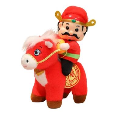 Imagem de Bothyi Cavalo de Brinquedo do da Riqueza para o Ano Chinês - Decoração Macia para o Festival da Primavera - Presente Ideal para o Ano Chinês -, Style a