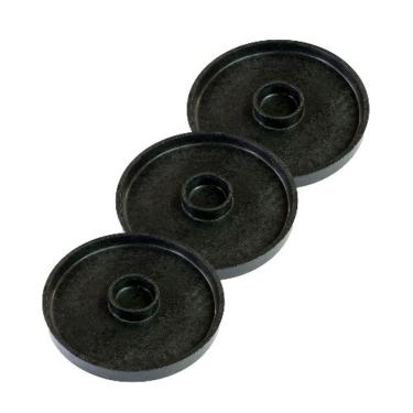 Imagem de Petisqueira Pedra Sabão Grande 28 Cm - Kit 03 Unidades