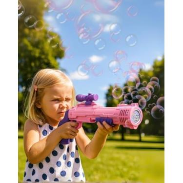 Imagem de Brinquedo Bolha de Sabão, Dispensador de Bolhas para Crianças, Brinquedo Infantil para Diversão