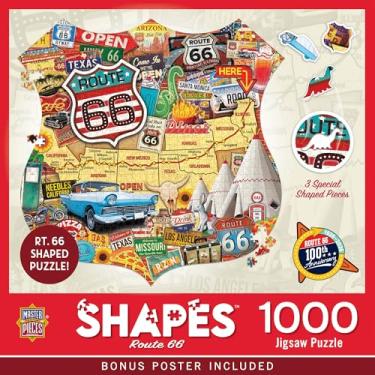 Imagem de MasterPieces 1000 Piece Jigsaw Puzzle for Adults and Families - Route 66-27"x 27"