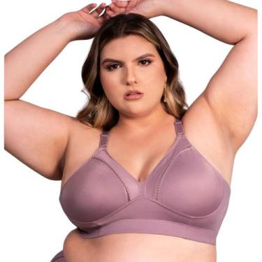 Imagem de Sutiã Sustentação Sem Bojo Duloren 111215 - Coleção Elegance, Roxo, 54