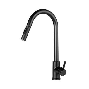 Imagem de Torneira para cozinha gourmet Misturador Monocomando em Aço Inox Escov