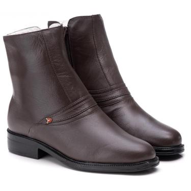 Imagem de Bota Masculina Ranster em Couro legítimo Visual Elegante, Resistente e Durabilidade-Masculino