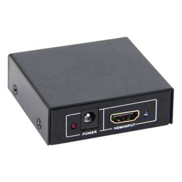 Imagem de Divisor HDMI 1 Entrada e 2 Saida para TV de Plasma