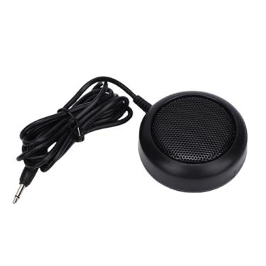 Imagem de Asixxsix Alto-falante Externo para Rádio de Carro, Design Redondo Compacto Plugue de 3,5 Mm 1 W Compatível Com Rádios CB, para de Comunicação de Transceptor Móvel de Radioamador