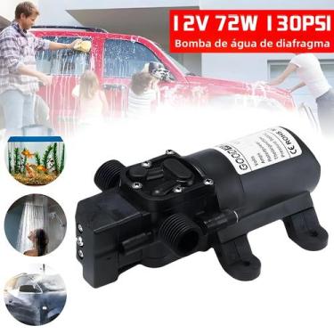 Imagem de Bomba De Água Automática De Diafragma De Alta Pressão 6L/Min DC12V 72W