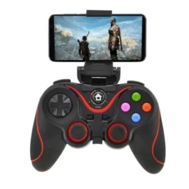 Imagem de Controle Joystick Bluetooth celular para Android IOS PC