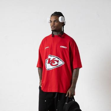 Imagem de Camiseta Approve NFL Kansas City Chiefs Oversized - Masculino-Masculino