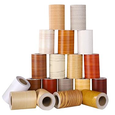 Imagem de Papel de parede autoadesivo de 5 m rolo de borda de parede adesivo de parede adesivo de teto para casa painéis de parede borda de teto moldura de porta linha de cintura decoração interior (Ae, 40 cm