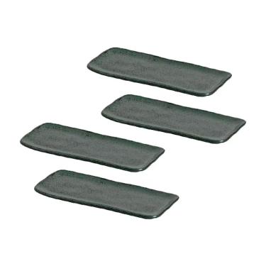 Imagem de Jogo 4 Travessas Retangulares Orgânico Greenery Porto Brasil